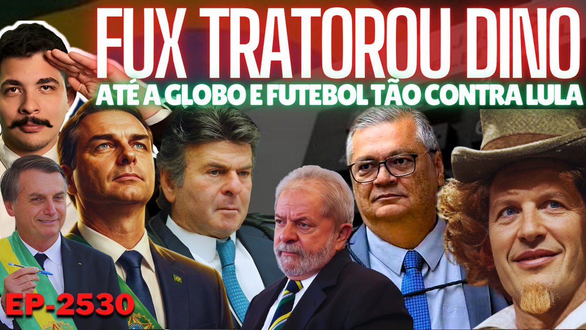 kimpaim's tweet photo. Vitória de Flávio: ATÉ a GLOBO e Futebol Tão CONTRA Lula + Fux TRATOROU Dino + Sabugosa Desistiu.
https://t.co/d5tuRosj97 https://t.co/OiWTGCACqb