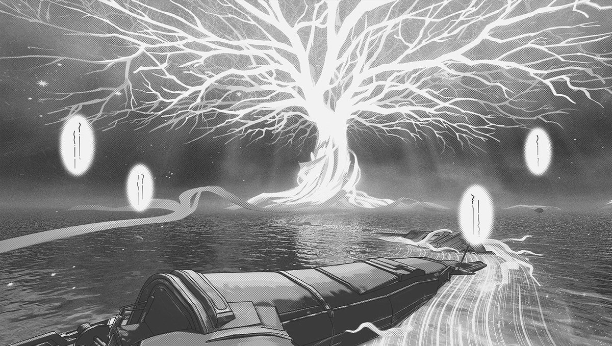 eIioholic's tweet photo. + hsr 4.7 leaks

is that the astral express near the imaginary tree??? 😭 https://t.co/4USOFLt5NE