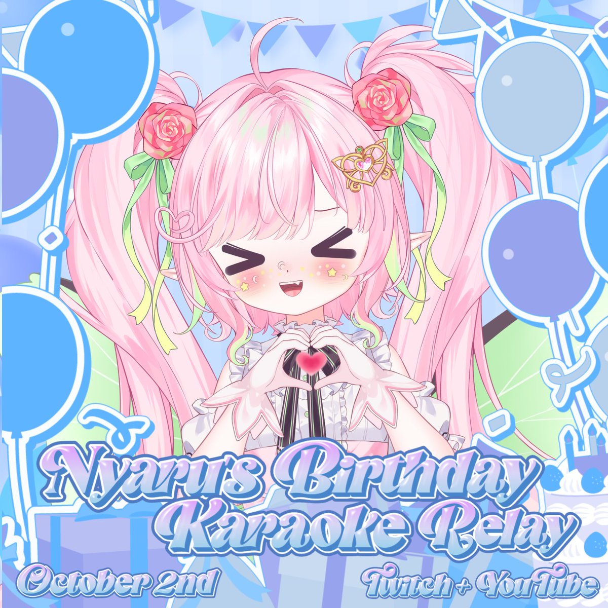 DiankoLastrea's tweet photo. Yay, hooray!
Fairy is gonna sing on Friday~!
For Nyaru's birthday!! https://t.co/zwteL8XdSV