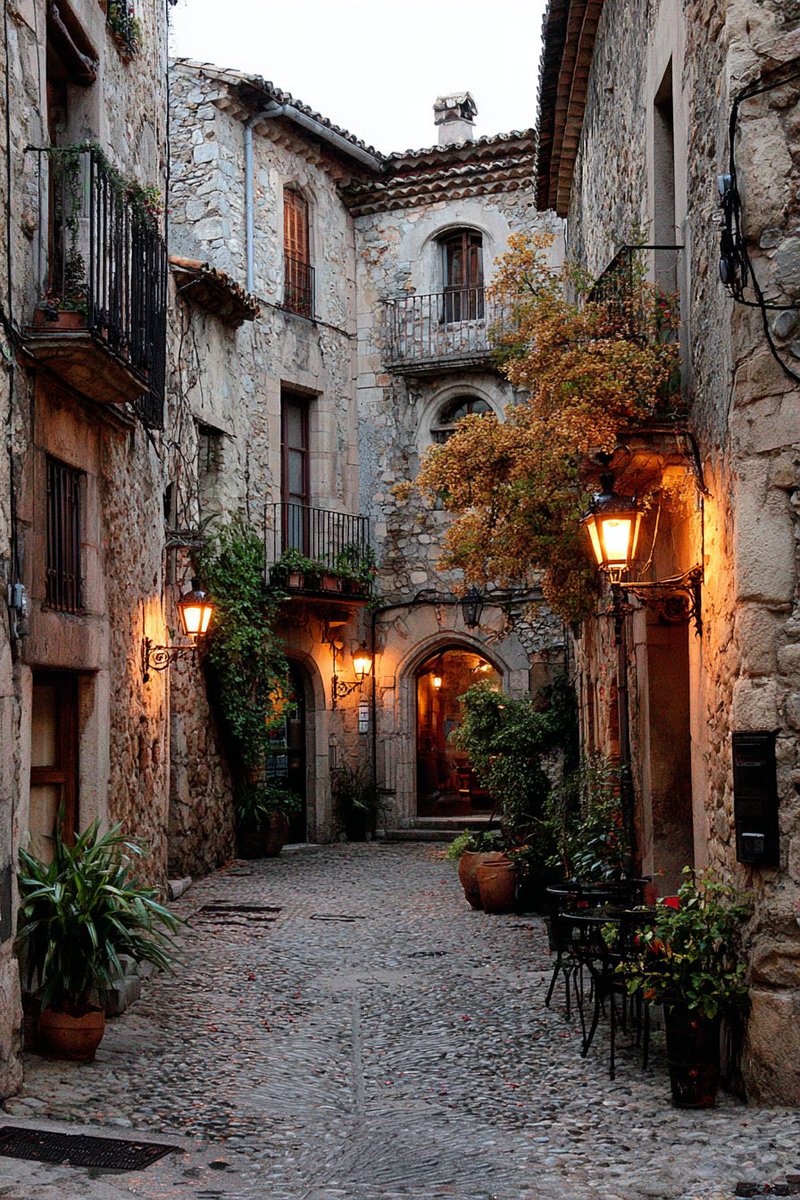 WorldnPictures's tweet photo. Besalú, Catalonia 🟨🟥🟨🟥🟨🟥🟨🟥🟨 https://t.co/KVTSEVRga2