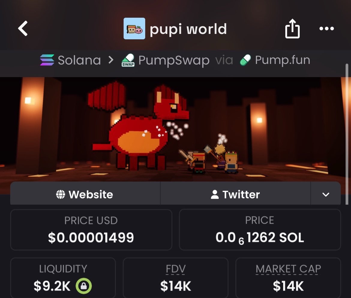 1_ALPHADESK's tweet photo. Secured a massive move with $PUPI

Entry:$14k
Peak:$134k
Profit:9.5x Profit 

Don't miss the next one-catch these opportunities first in my private TG!

#Solana #CryptoMarket #memecoin https://t.co/cTM22tTjda