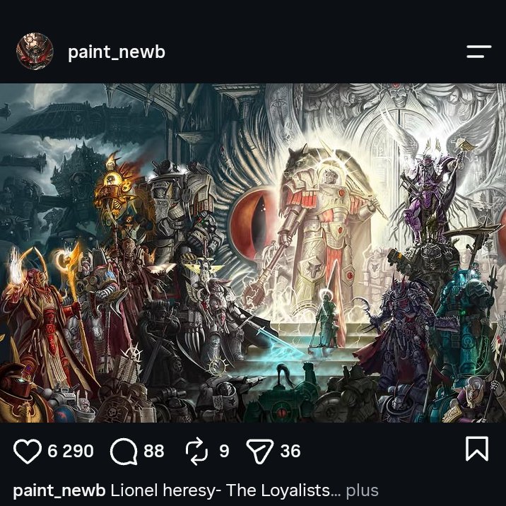 Hellhunter47's tweet photo. @Lorgarwasright2 Lionel heresy is kind of better for what I had the occasion to read (and Erebus is a suffering living torch) https://t.co/kaXBliDTek
