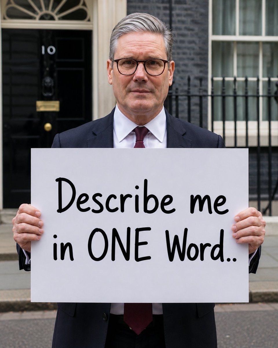 WorldUnderWatch's tweet photo. Describe Him in just ONE WORD 🇬🇧 https://t.co/YieG8KsmDn