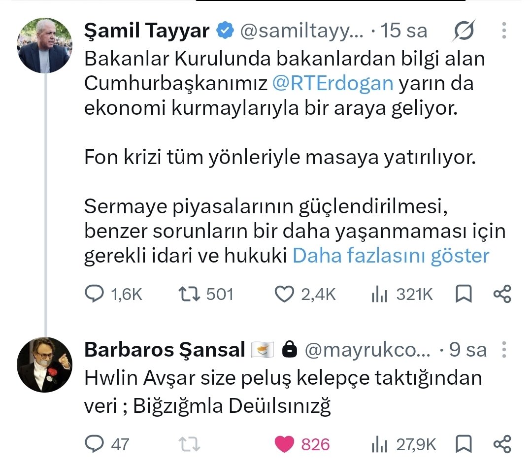 Katfar1953's tweet photo. Barbaros Şansal geçen seferki gibi pimi çekip ortaya bırakmadı. 
Bu sefer direkt güdümlü füze yolladı.
@mayrukcouture 🤣😅 https://t.co/uHoeY7QFY2