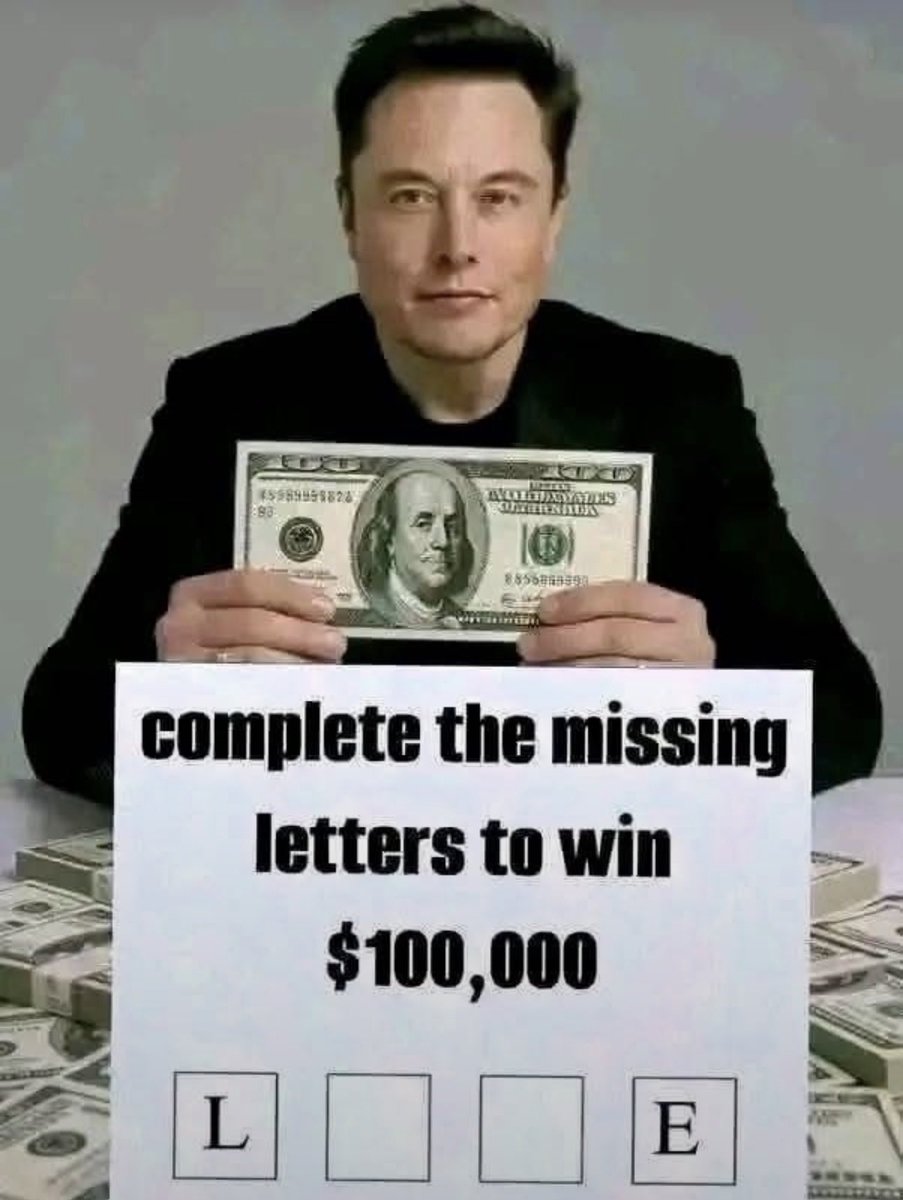 greatamericap's tweet photo. Complete this word and win the cash prize ....💸💸💸 https://t.co/um2k5q04m1