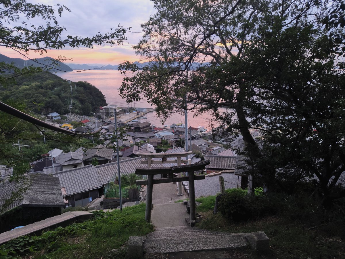 finuko_gurashi's tweet photo. シルバーウィーク振り返り　2日目

友人たちへの案内も兼ねて、みんなで女木島と男木島へ花火観覧へ
一睡もしないまま早朝に高知から香川に戻って来たのもあり、昼間に若干力尽きる😇
台風の影響も無く、暑いくらいの良い天気で無事花火も見られて良かった https://t.co/WmqpbTjoqm