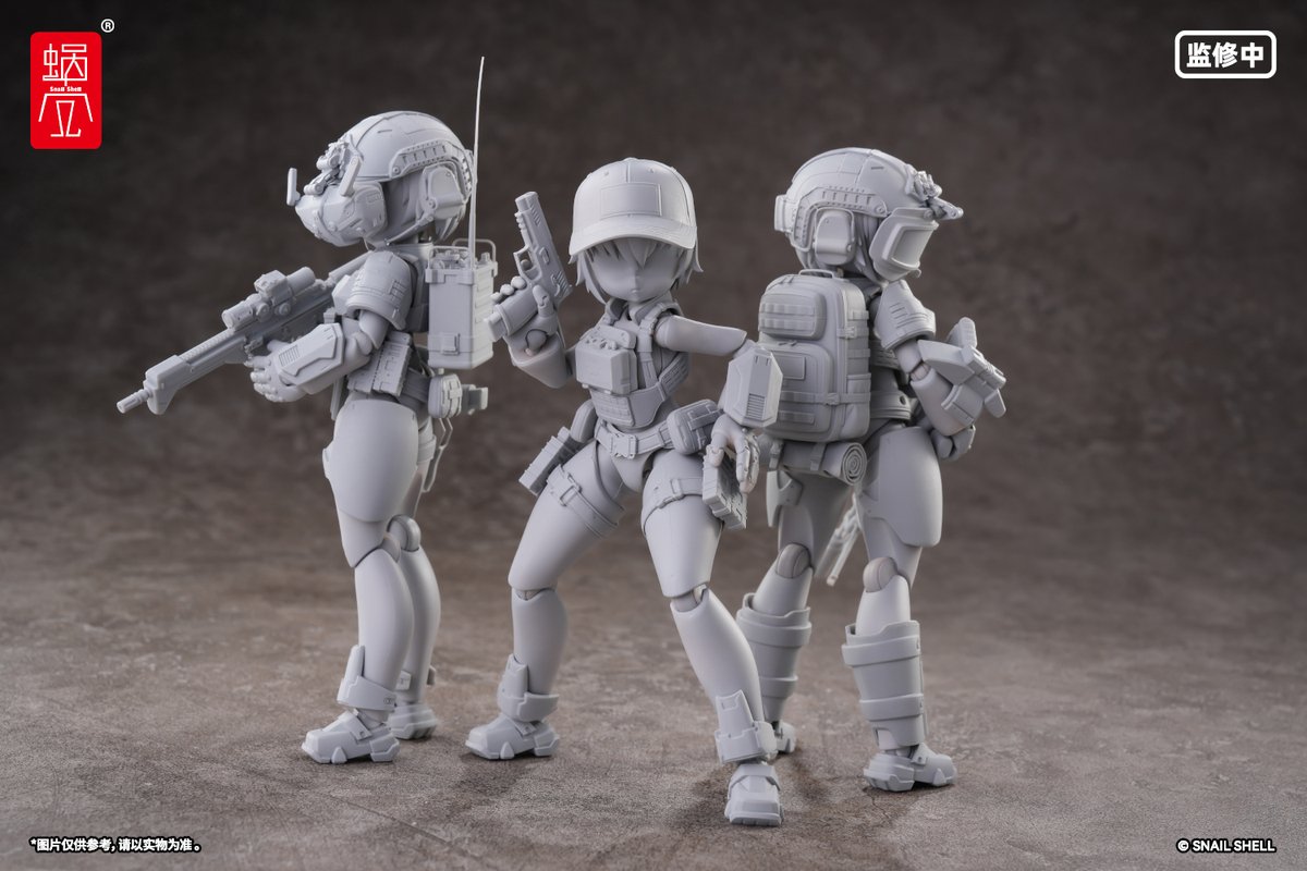 wozhike's tweet photo. New Generation
「NG-S-HM02 特務小隊（仮称）」
スケール：1/12 プラキット
#蝸之殻 #スネイルシェル
#WF2026SH #WF2026上海 #ワンフェス2026上海 https://t.co/2TwMk9SOBD