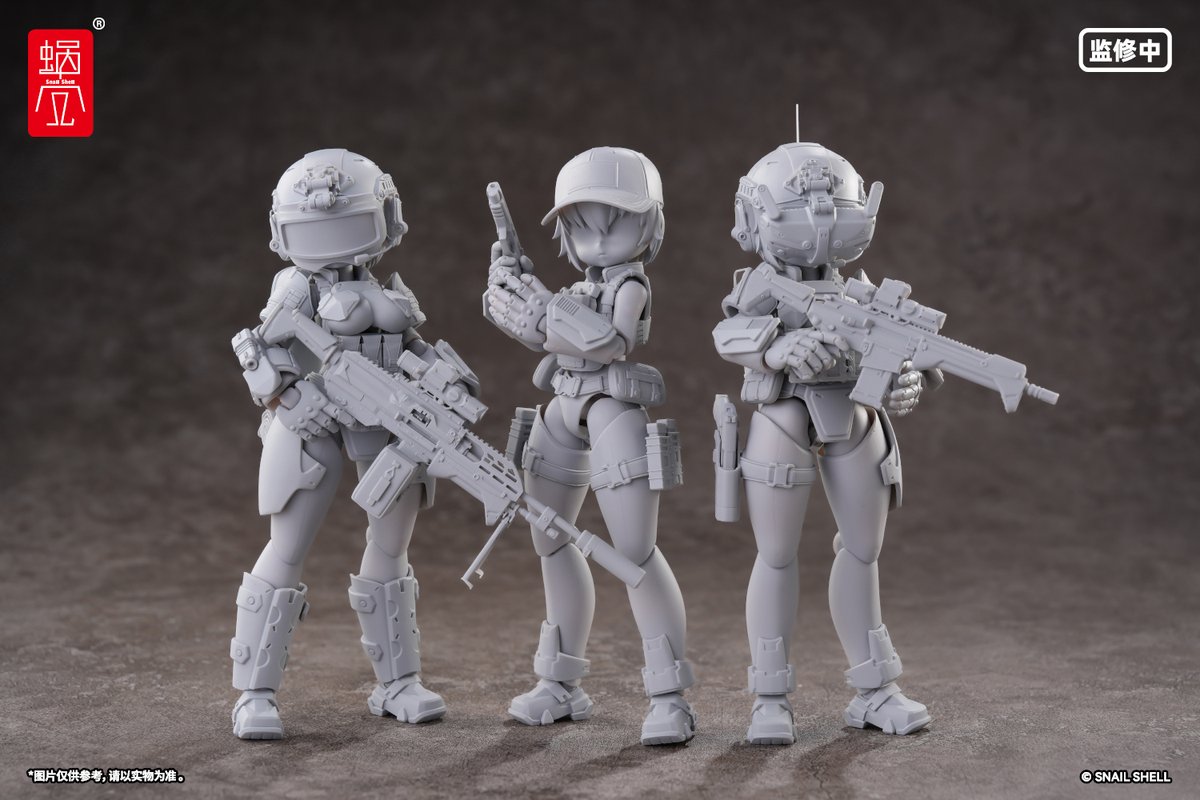 wozhike's tweet photo. New Generation
「NG-S-HM02 特務小隊（仮称）」
スケール：1/12 プラキット
#蝸之殻 #スネイルシェル
#WF2026SH #WF2026上海 #ワンフェス2026上海 https://t.co/2TwMk9SOBD