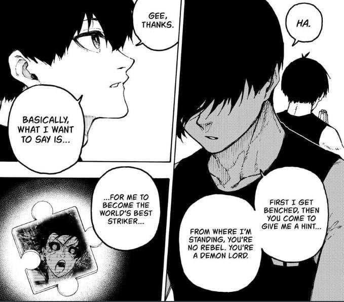 Arieslikesbllk's tweet photo. Isagi is always there for Rin and tries to support him in every way possible
He definitely doesn't see him only as a rival https://t.co/833l6H7DDJ