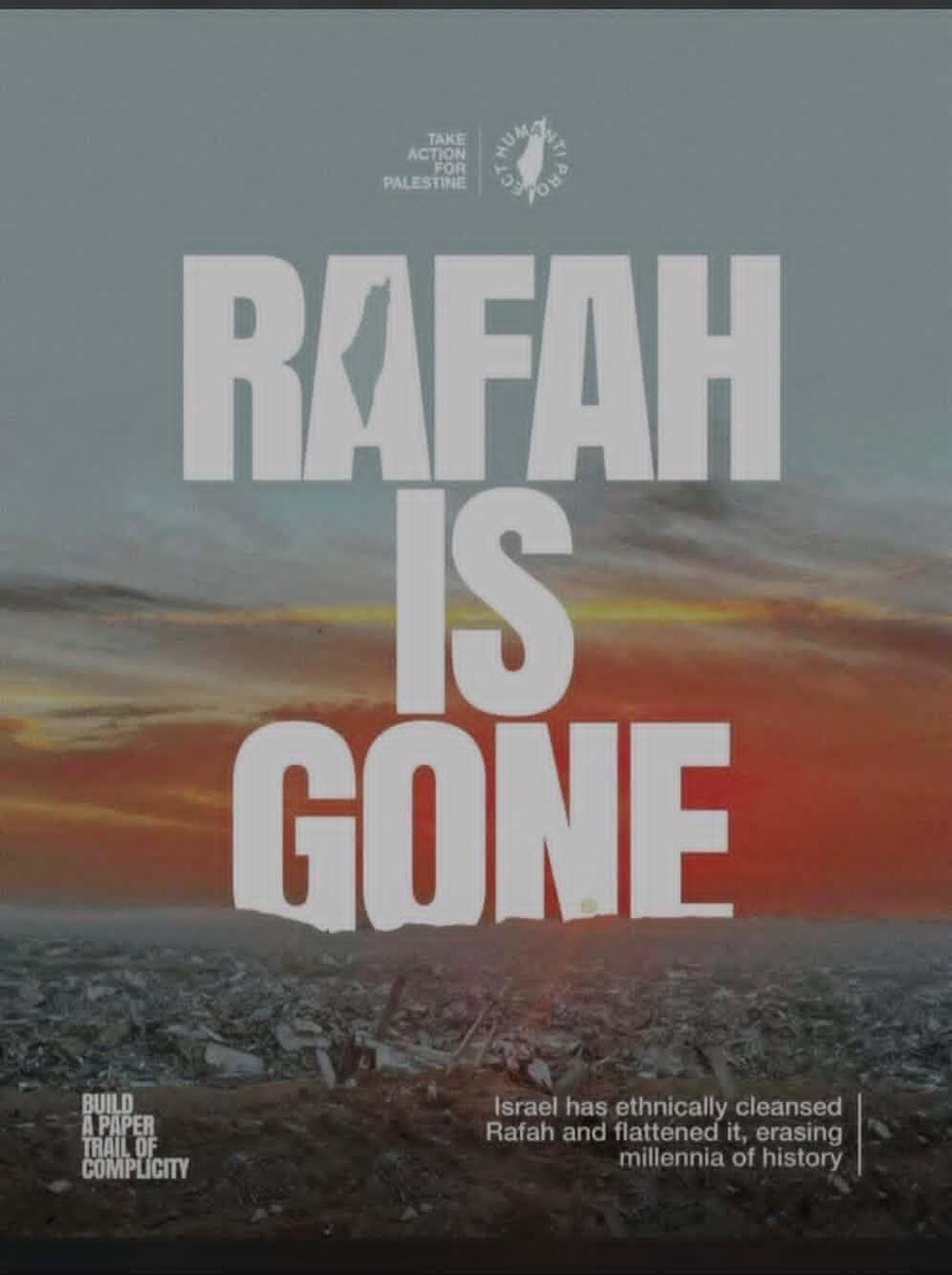 landpalestine's tweet photo. I still can’t quite wrap my mind around the fact that Rafah is gone. Over three thousand years of history, archaeological sites, generations of families, culture, gardens, architecture, human life, all destroyed https://t.co/slYLLQttuo