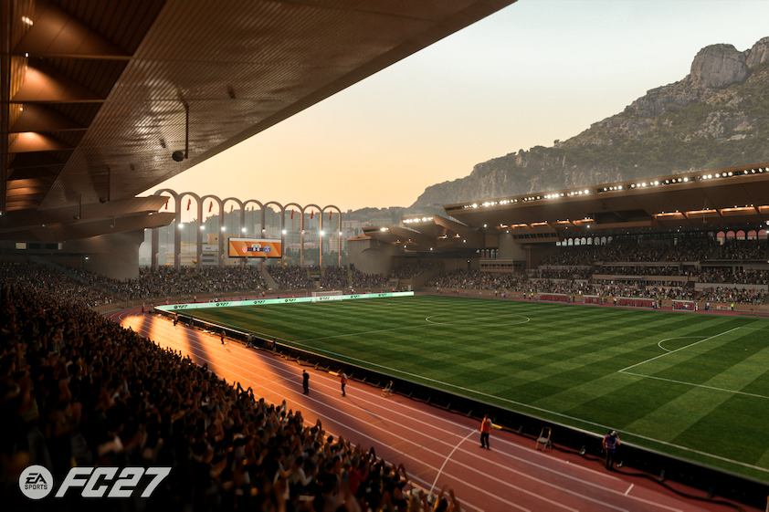 FFLose's tweet photo. On nous promet des jeux vidéo toujours plus réalistes et voilà qu’EA Sports nous sort un Stade Louis-II à guichets fermés https://t.co/VkAcN9HENX