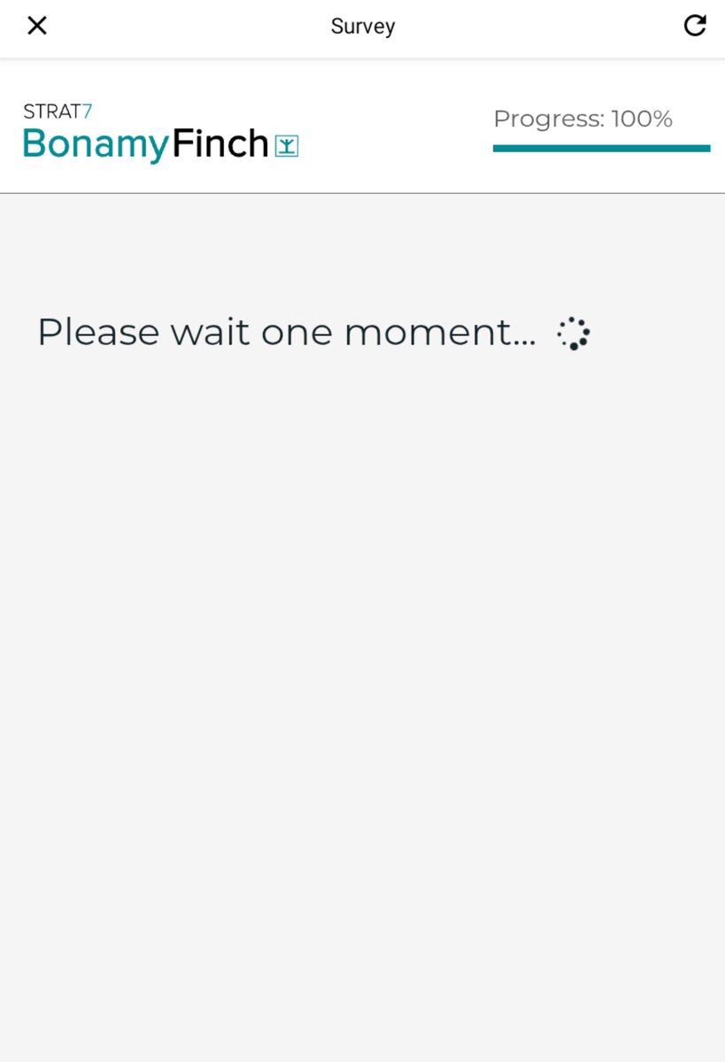 NigelUnfiltered's tweet photo. Yes @PrimeOpinionUS that's 100% complete but that's where the screen stops and I had to back out of it without payment!!! and attaching anything in your app crashes it #surveys #scam #warning https://t.co/d0wYe5oUcu