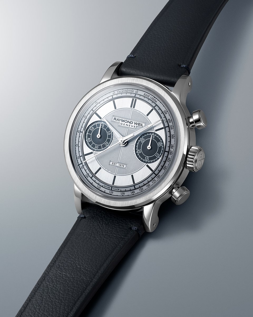 raymondweil's tweet photo. A new chapter in RAYMOND WEIL’s 50th anniversary celebrations.

Six months after The Fifty, RAYMOND WEIL introduces the Millesime Jubilee, a limited edition of 500 pieces inspired by aesthetic codes of its predecessor.

Explore: https://t.co/w2zGnH5kwt

#RAYMONDWEIL https://t.co/ebHaqQUpz5
