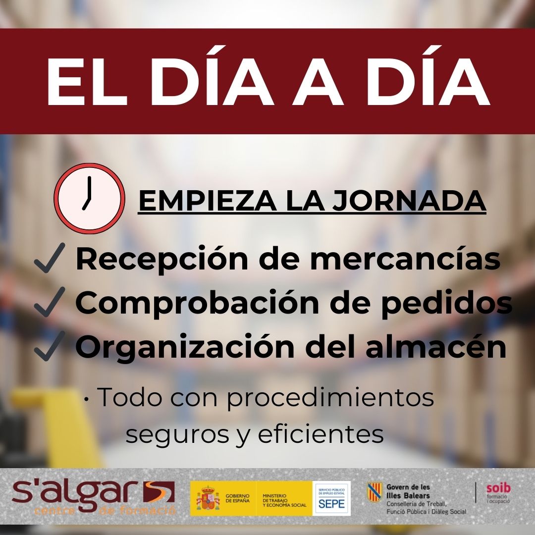 salgarformacio's tweet photo. En @salgarformacio te formamos en logística
Curso financiado @soibgoib con la participación #SEPE

Actividades Auxiliares de Almacén
📍Palma
📆13 octubre
Plazas limitadas
☎️971 82 58 94
https://t.co/2KARNTWC6S

#Palma #Empleo #FormaciónSAlgar https://t.co/f45SGMp5AH