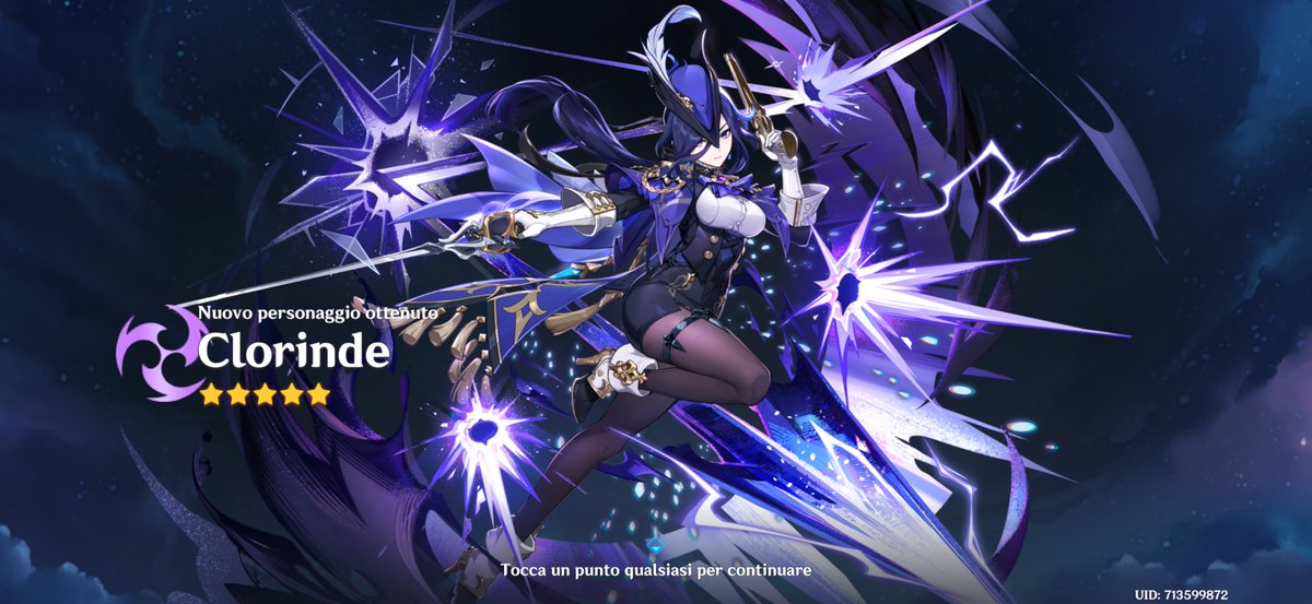 pipluplos's tweet photo. ho ceduto e ho preso Clorinde , anche se devo ancora capire il suo gameplay 
e ho vinto il 50/50 per la piccola sirena 😭😭 https://t.co/jNTfJRTwVK