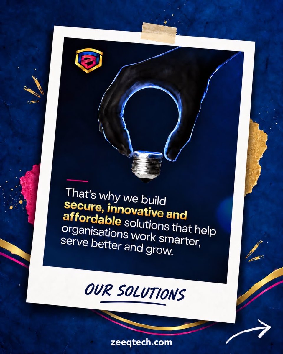 TechZeeq6534's tweet photo. Technology is everywhere. But is it actually making work easier?

At ZeeqTech, we believe technology should help organizations work smarter, serve better, and grow.

What’s one challenge in your organization you wish technology could solve? https://t.co/uwkwcfTPT2