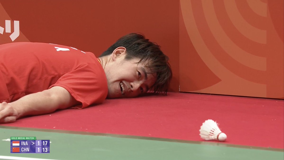 ainurohman's tweet photo. Momen terbaik final MD Asian Games 2026. https://t.co/3GDPdcOTL7