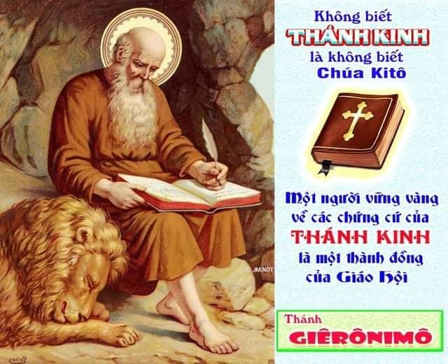 densoiconbuoc's tweet photo. Ngày 30/09 -Thánh Giêrônimô,Linh mục Tiến sĩ (345-420)
Thánh Giêrônimô có tính rất xấu là viết gay gắt,nhưng ngài rất yêu mến Chúa. Ngài còn hơn một học giả Kinh thánh,dịch hầu hết các sáchCựu ước từ tiếng Hê-brơ (cổ ngữ Do Thái).Ngài còn viết những bài..... https://t.co/eY6QGY91Da