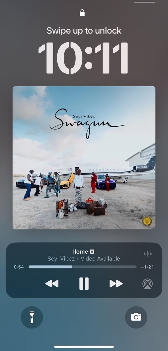 Unique6536's tweet photo. What song are u currently jamming on the Swaguu album?! 

Me: Ilome 😮‍💨🔥 https://t.co/HXr94N72hy