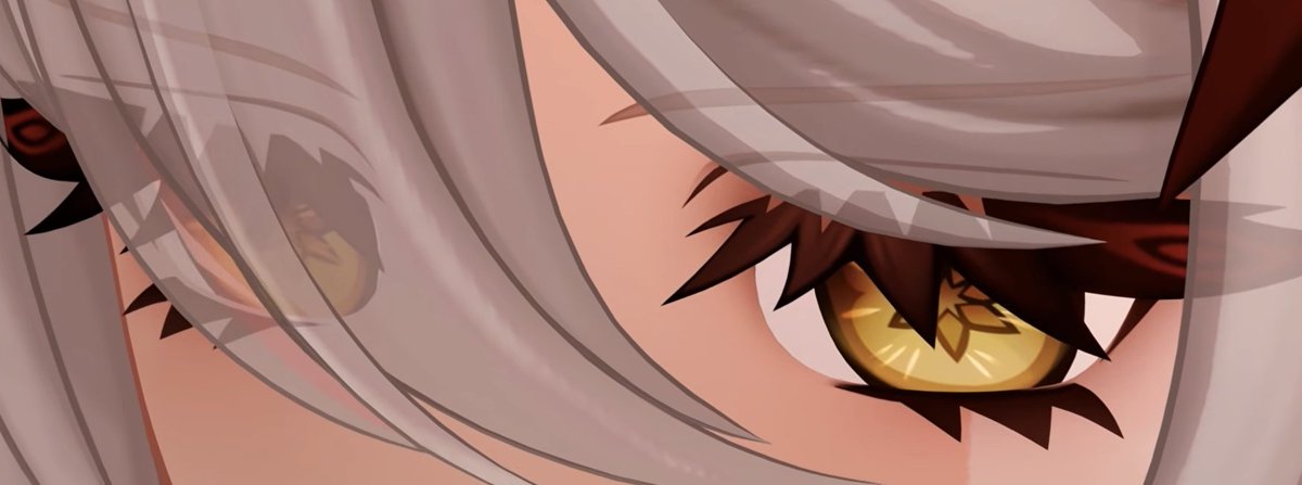 Poomeister2's tweet photo. Ronova has my favorite eye design in Genshin. So beautiful https://t.co/ojkqkhxLZu