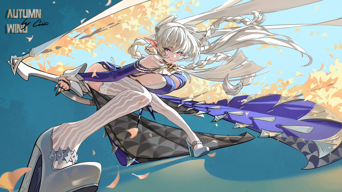 mr_goblinART's tweet photo. #Velina #zzzeroㅤ  #ZenlessZoneZero‌ 
Autumn wind🍂 https://t.co/JXcWlQ8nhJ