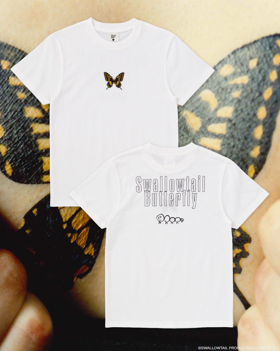 FCW_Filmarks's tweet photo. ━━━━━━━━━━━
🦋 『スワロウテイル』コレクション
受注期間は明日9/30（水）まで！
━━━━━━━━━━━

岩井俊二監督の名作『スワロウテイル』。

4Kリマスター版の公開を記念した
公式アパレルコレクションの受注は
明日9/30（水）23:59まで！
https://t.co/OkvJjYXPGG

#スワロウテイル
#岩井俊二

@swallowtail4k