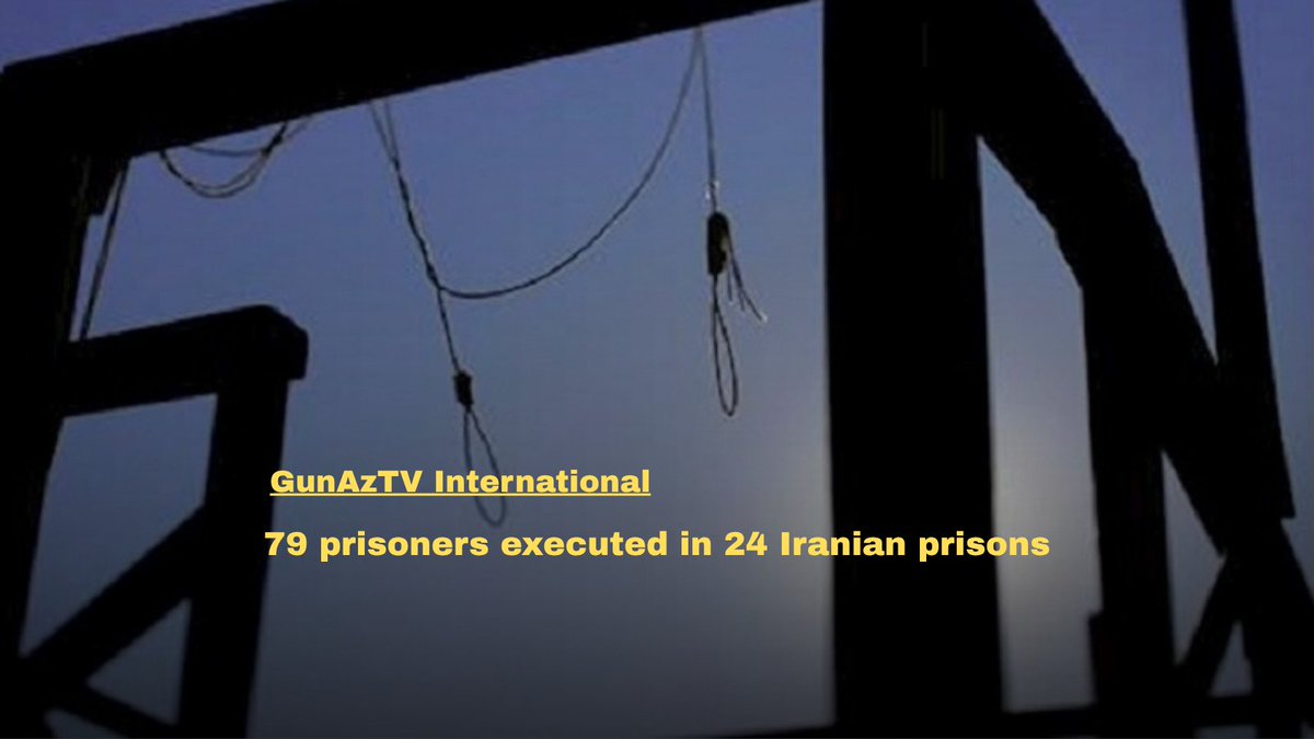 GunaztvEnglish's tweet photo. 🔴 At least 79 prisoners have been executed in 24 prisons across #Iran over the past 20 days, according to human rights organizations.

🔗 https://t.co/sOb6rCaHuG https://t.co/qAI8zN48sg