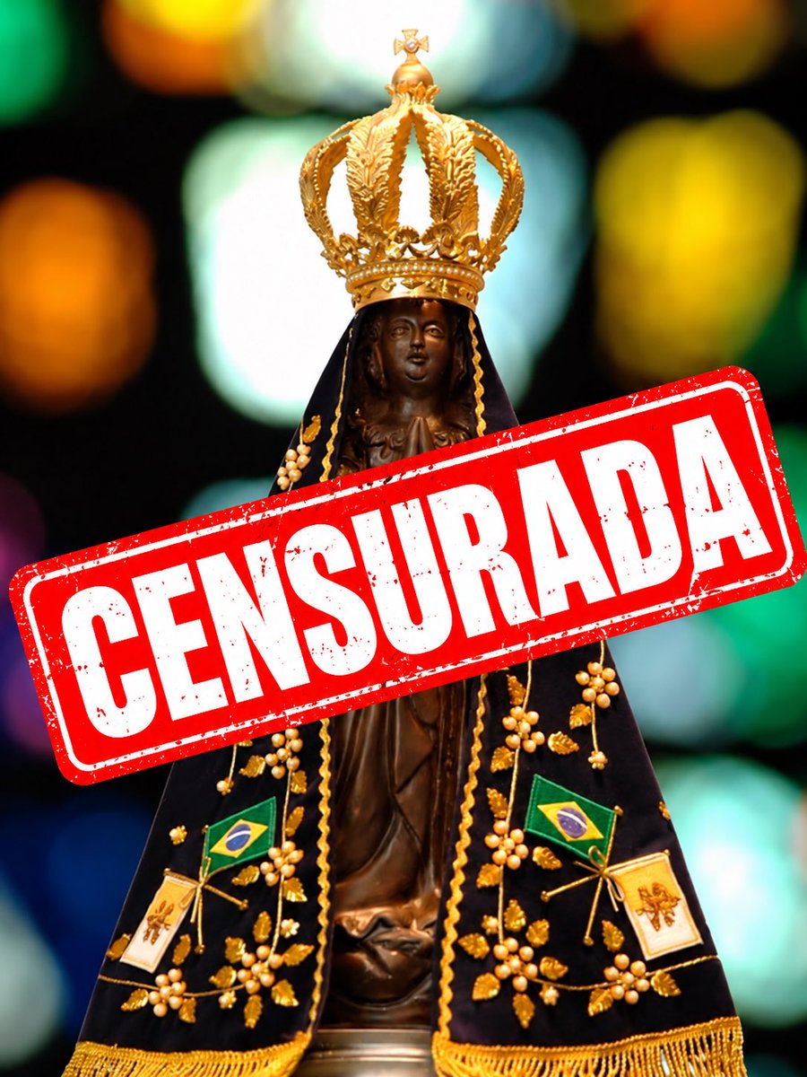 mandstu25's tweet photo. Flávio Bolsonaro mandou censurar novamente quaisquer posts sobre nossa Senhora Aparecida. https://t.co/wevQbQci0u