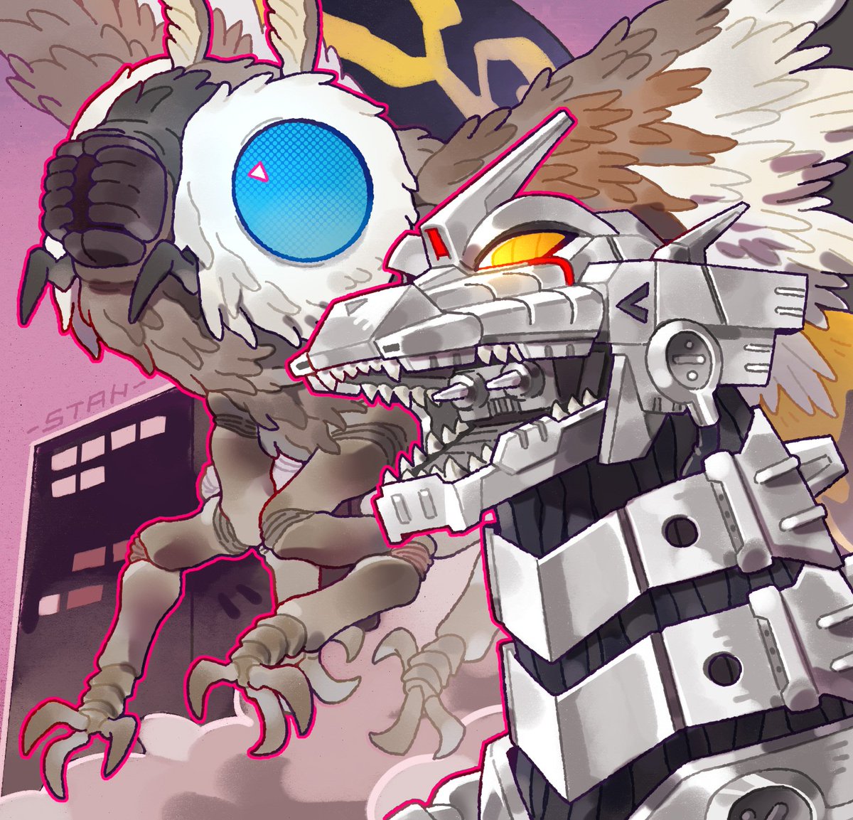 DANGERCITY_'s tweet photo. 嘿嘿💕#mothmecha https://t.co/nU1Pbty4jW