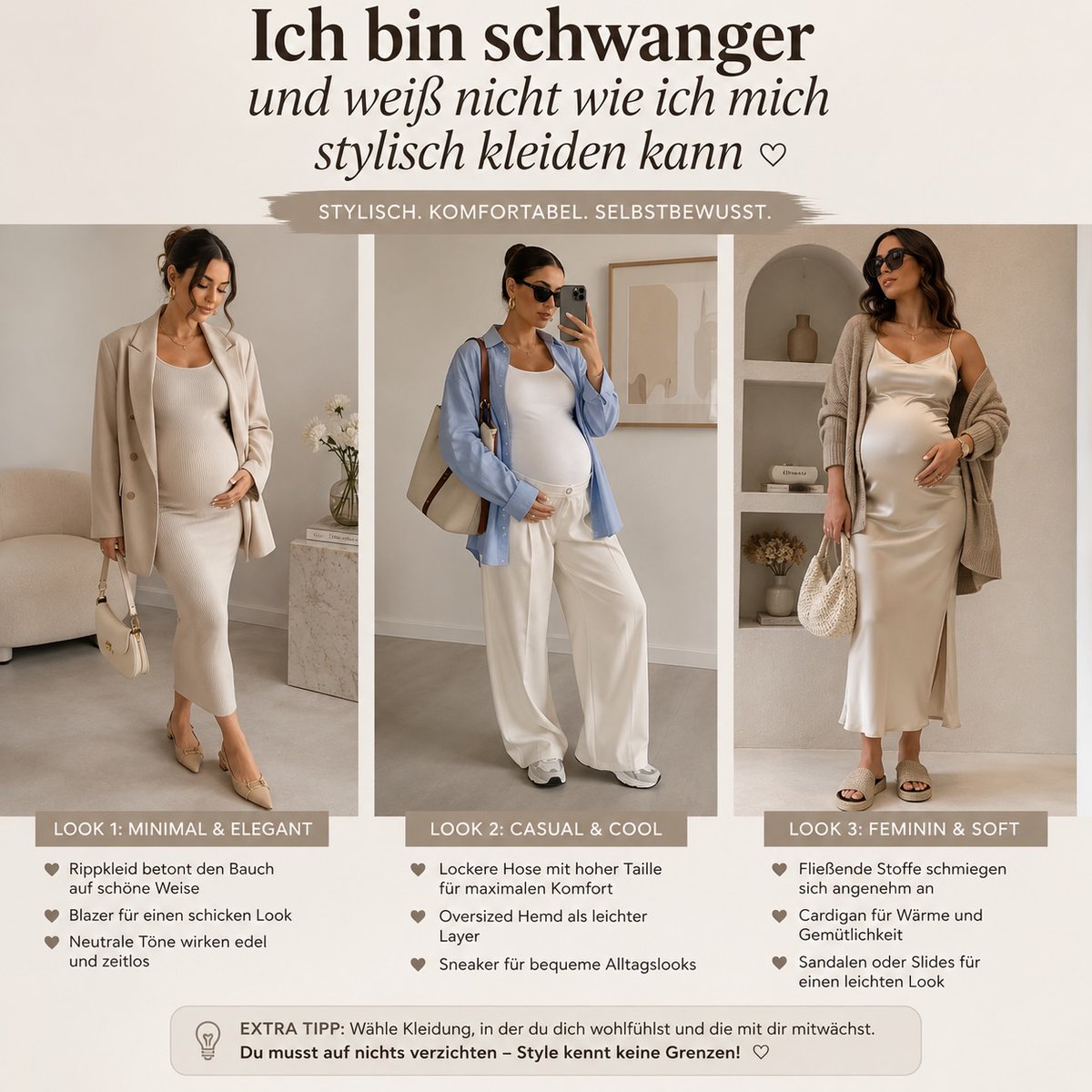 brooklynnguyenq's tweet photo. Being pregnant doesn’t mean giving up your style. With the right cuts, fabrics, and combinations, you can feel comfortable and look beautiful every day. I’ve put together outfit ideas for everyday wear and special occasions that perfectly blend https://t.co/LmLpxsPy8I