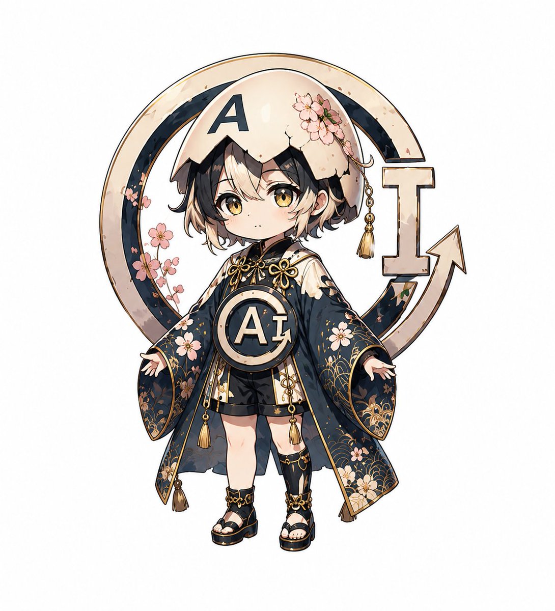 Ekakin710's tweet photo. マークアートAI卵のちびキャラのLINEスタンプ👤
AIやAGIをテーマにしたマークの擬人化なのですが、皆さんはどう思いますか?
個人的には気に入ってるマークアートのひとつです
#AI卵 #LINEスタンプ #AIart https://t.co/xPltF7nD2K