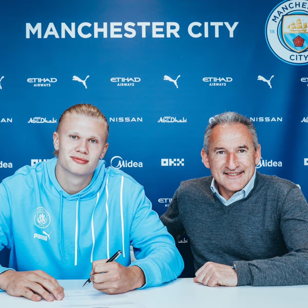 UtdJournalist's tweet photo. 🚨 BREAKING!

Rumours suggest Manchester City paid £180m for Erling Haaland, not the reported £51m. Looks like another off-the-books deal! https://t.co/XaKW7rn3ZX
