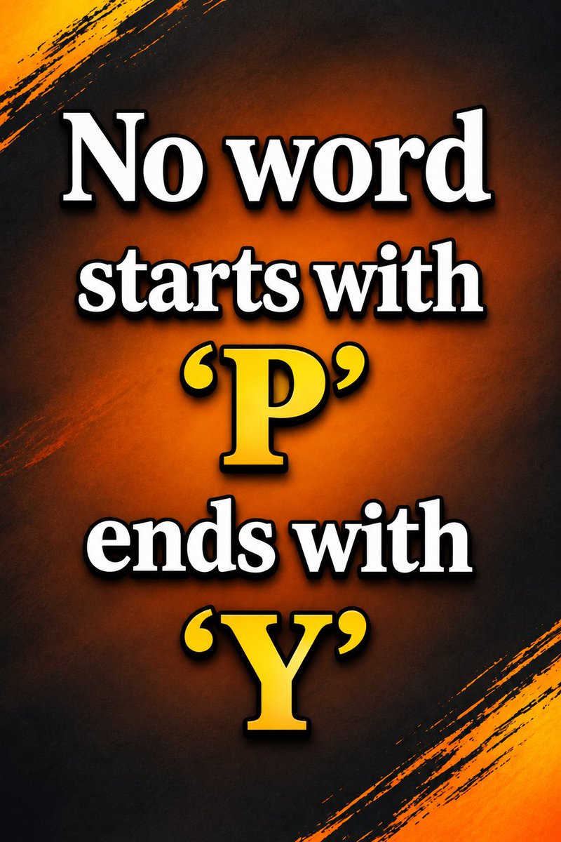 its_Mona02's tweet photo. No word starts with ‘P’ and ends with ‘Y’

Prove Me Wrong https://t.co/Bp4qCQgBni
