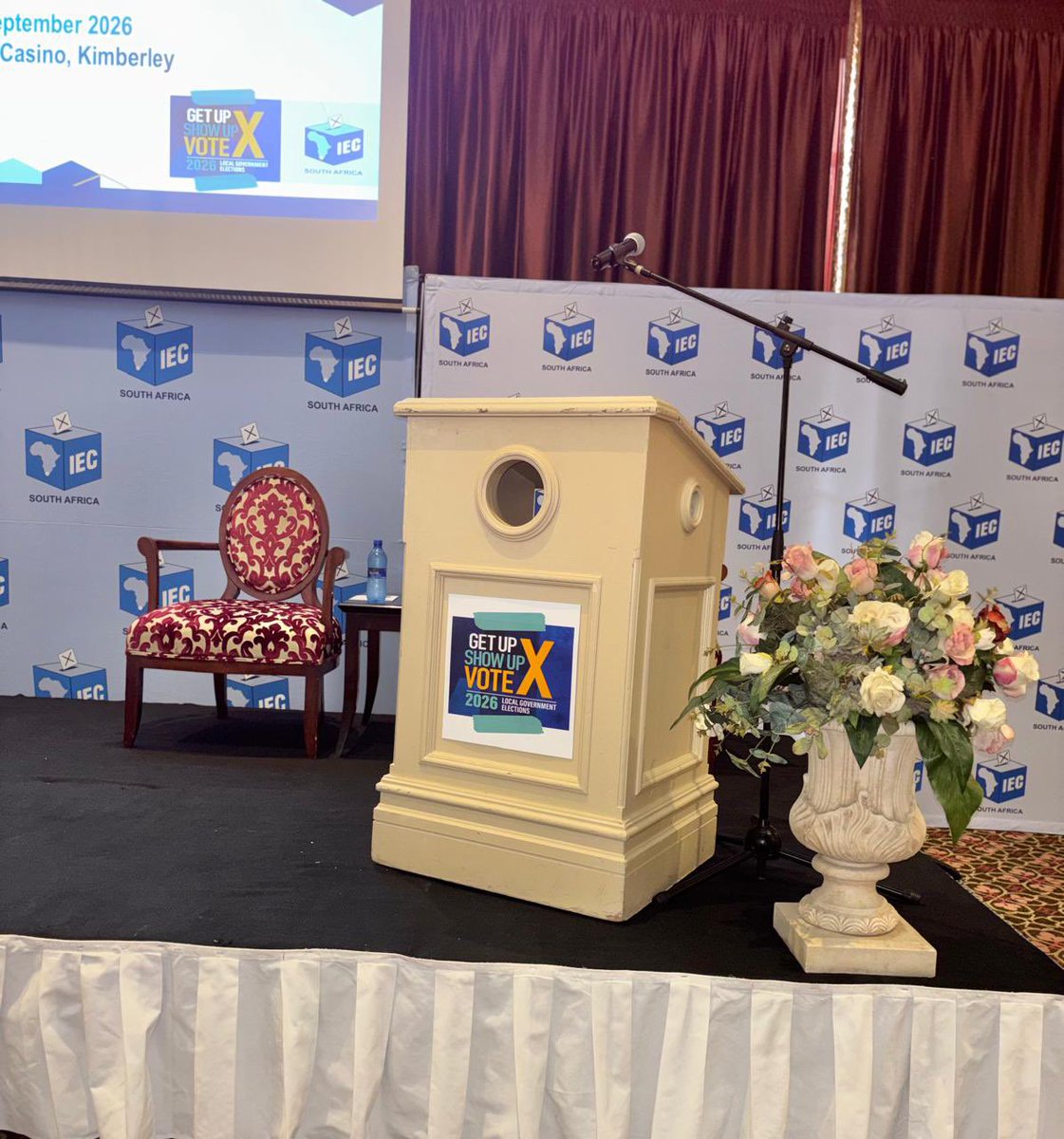IECSouthAfrica's tweet photo. Northern Cape| Code of Conduct and Disinformation Pledge Signing Ceremony

Political contestants will make a public pledge and sign the Electoral Code of Conduct, reaffirming their commitment to responsible participation in the electoral process.

#Codeofconduct https://t.co/OeWPKQMVcd