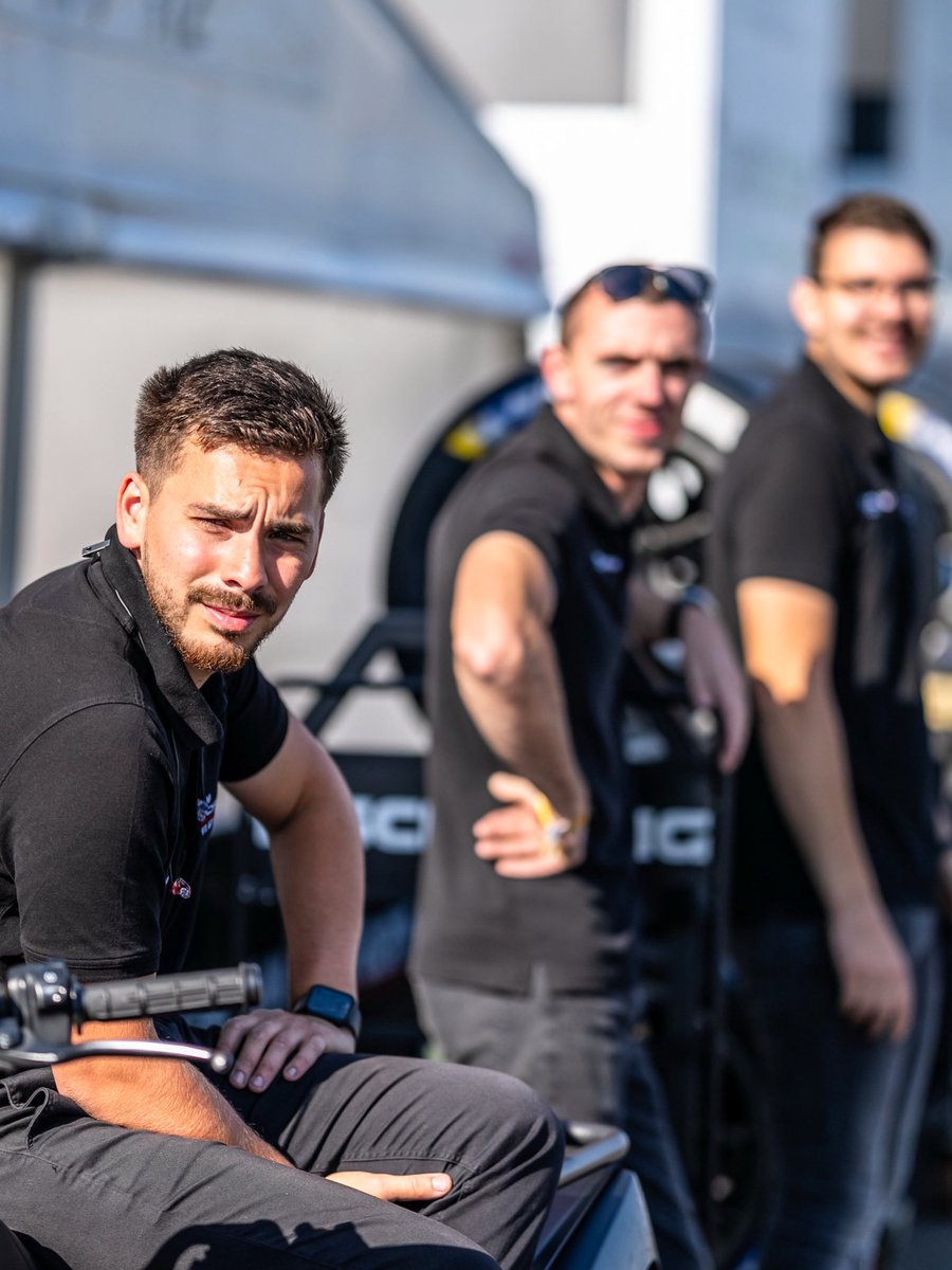 CarreraCupDE's tweet photo. #TeamTuesday with Schumacher CLRT 🇫🇷

The Lyon-based team made its @CarreraCupDE debut in 2025. The squad heads to the Hockenheim finale with both drivers in title contention:

🏆 Flynt Schuring – 7 points off the lead
🏆 Chester Kieffer – leads the Rookie standings https://t.co/MxboORTsSP