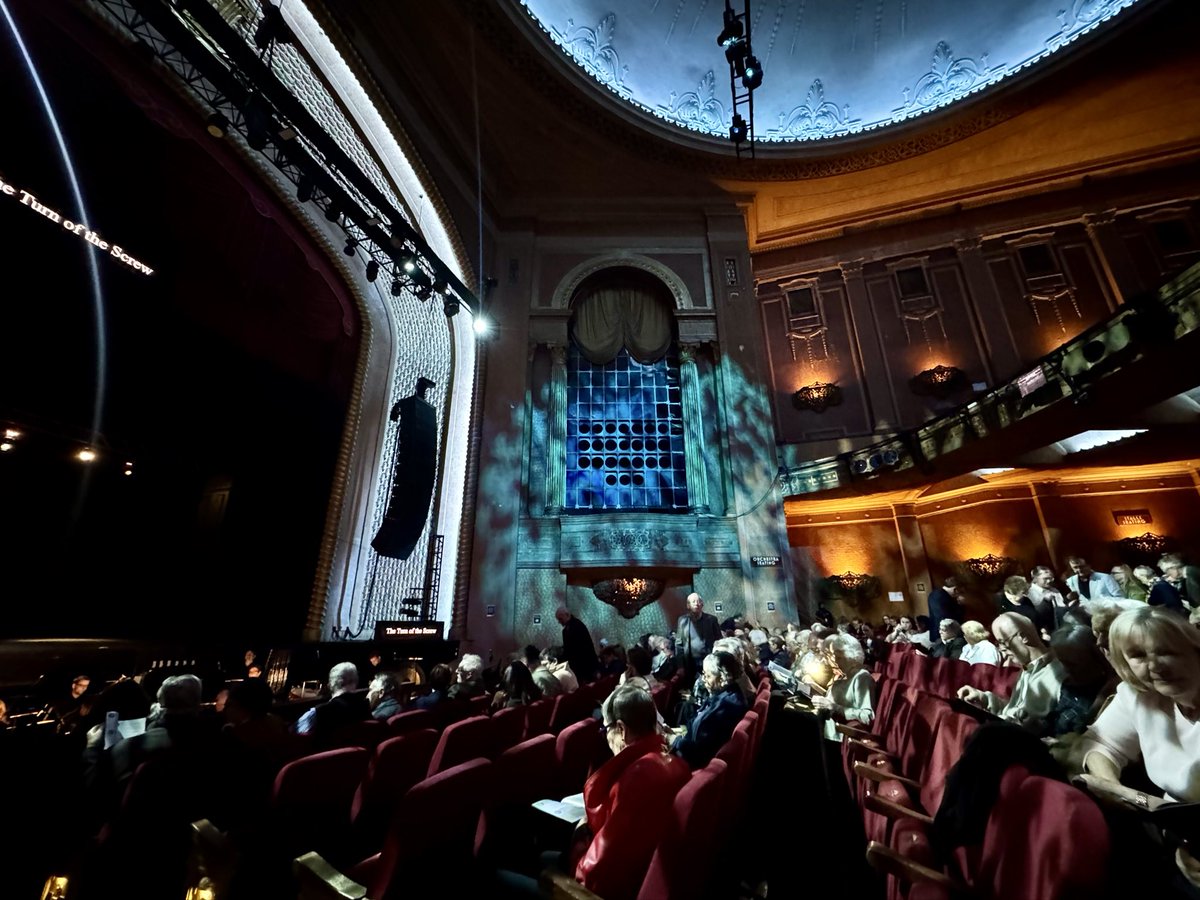 OperaChaser's tweet photo. An evening of haunting opera with question upon question to speculate on — opening night of @VictorianOpera’s The Turn of the Screw coming up at the magnificent @PalaisTheatre. https://t.co/GAXg5bc0e3