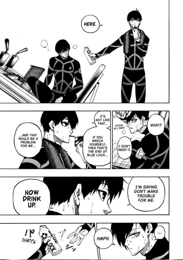 Arieslikesbllk's tweet photo. Isagi is always there for Rin and tries to support him in every way possible
He definitely doesn't see him only as a rival https://t.co/833l6H7DDJ