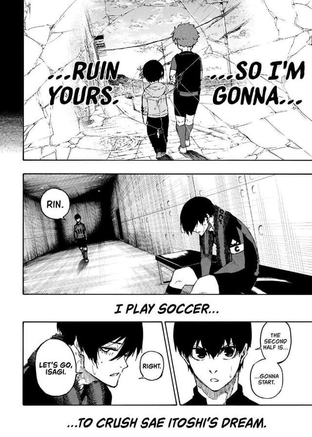 Arieslikesbllk's tweet photo. Isagi is always there for Rin and tries to support him in every way possible
He definitely doesn't see him only as a rival https://t.co/833l6H7DDJ