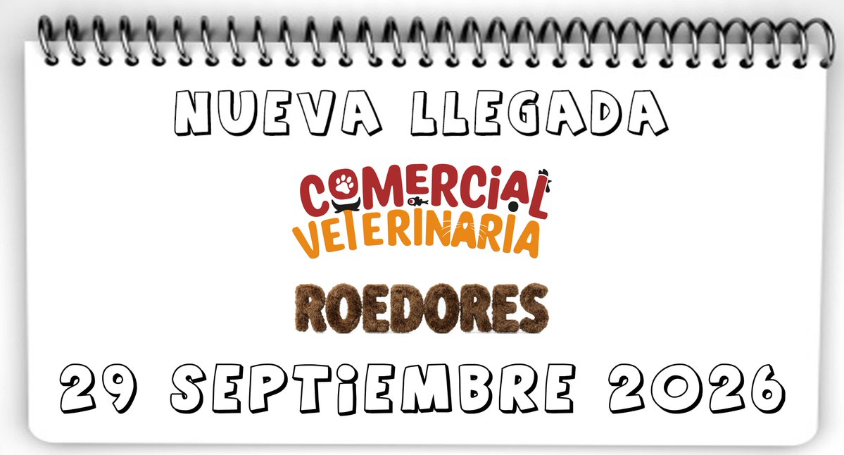 ComercialVeteri's tweet photo. 🐹¡NUEVAS LLEGADAS! 🐹

Ya puedes consultar el listado actualizado de roedores disponibles a partir del 29 de septiembre de 2026.

👉 Descubre todas las novedades en nuestro blog.

🔗 Enlace en la bio.

#Roedores #Mascotas #NuevasLlegadas #ComercialVeterinaria https://t.co/4AglfeFvuS