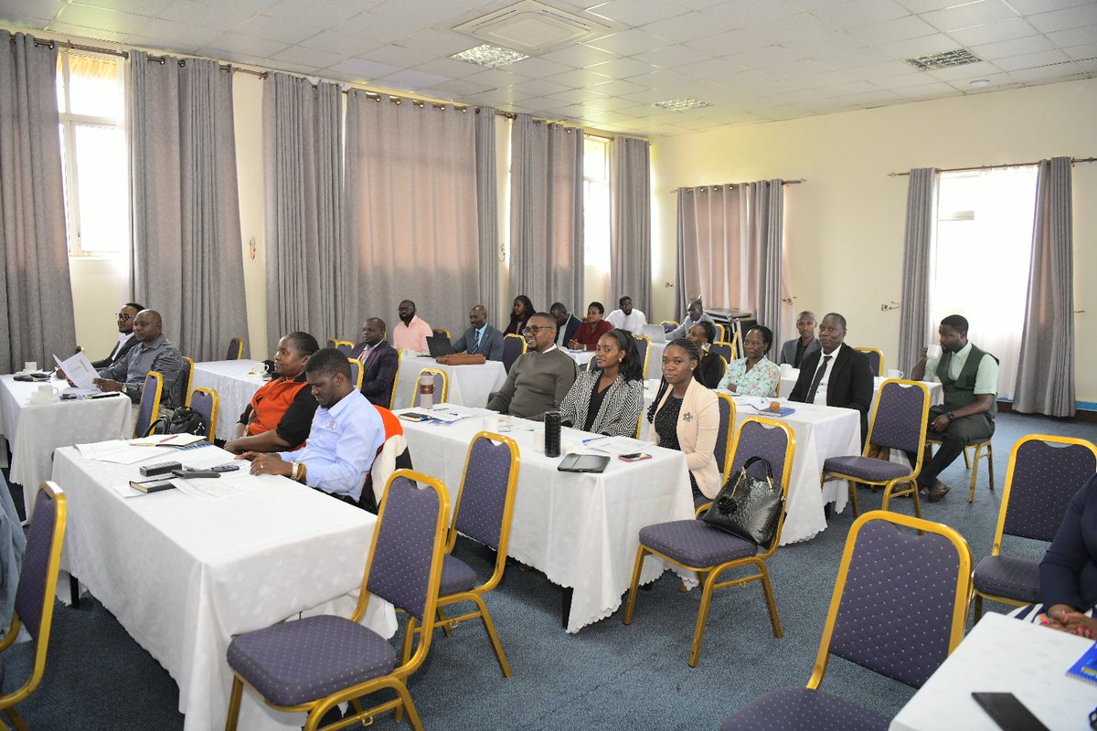 MoWT_Uganda's tweet photo. We are holding a validation workshop to review the Final Draft of Rail Transport Safety Manual Phase I.
The workshop was opened by Mr. Winston Katushabe, Commissioner, Transport Regulation and Safety, bringing stakeholders together to strengthen the safety framework for rail operations.
The review is aimed at helping ensure safer, more reliable rail transport for passengers, workers and communities, while supporting a stronger and more accountable rail sector.
#MoWTUpdates #RailTransportSafety
