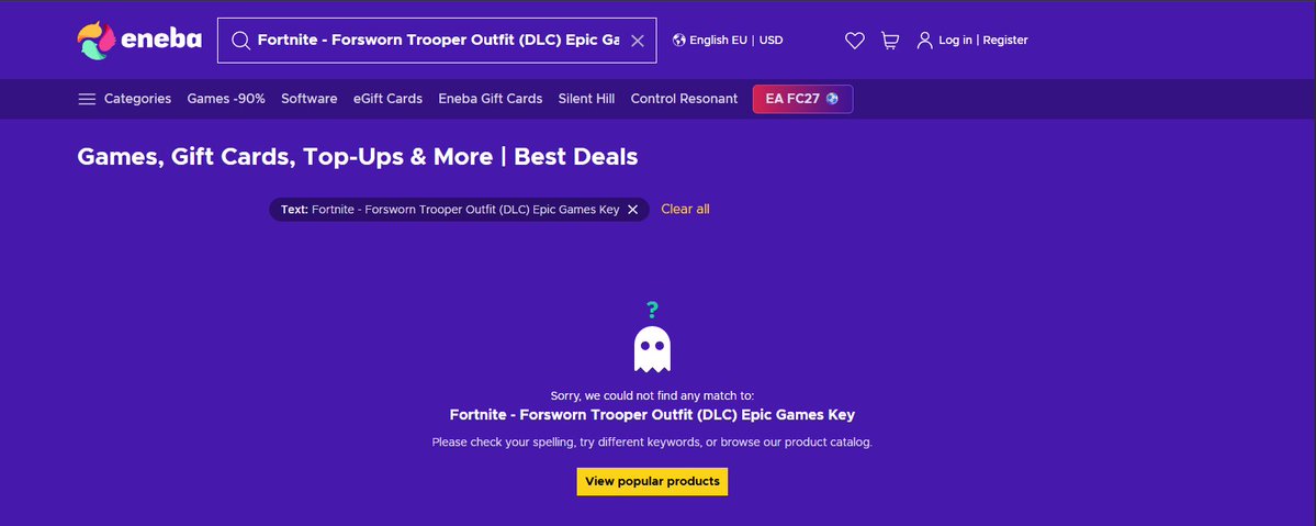 isaac10046's tweet photo. @IceboundMidas98 @BackersGamesF Looks like people in America can’t get their favorite Disney Star Wars skin... 😭🖤 https://t.co/vXtd1IAzGI