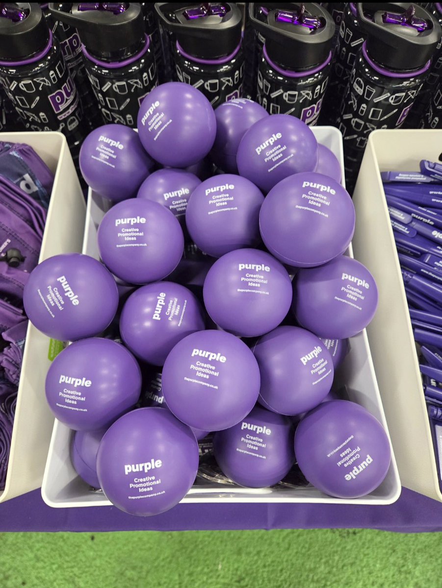 PurpleCompanyUK's tweet photo. Another successful #TechFest for Adam and Rikki, this time at Wembley! 

We had a blast meeting so many people and the Putt for Prizes game was out in full force.⛳️ 

Thank you for having us again @GSFCarParts https://t.co/jY0APGlfwx