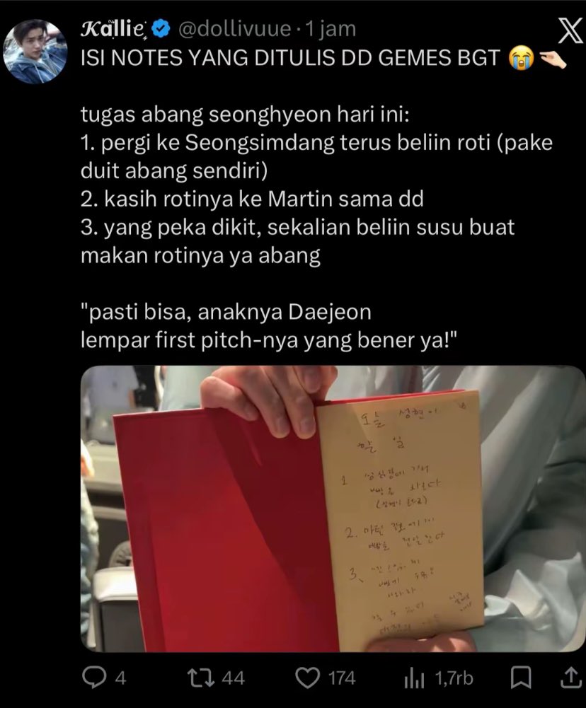 coklatdubai124's tweet photo. @keonhosunnie Tapi ada loh yg kaya gini nyon abang, martin yaa martin🤣udah gak sedianggap itu seonghyeon sebagai adek👶🏻 https://t.co/FB0G9pXx7Y