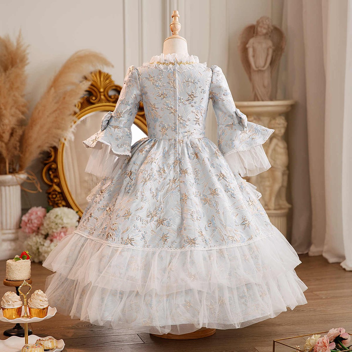 VictorianGown's tweet photo. Princess vibes for your little girl 👑 Beautiful vintage floral &amp; velvet gowns for birthdays, Christmas and special occasions. Soft fabric, gorgeous lace &amp; ruffle details.   Shop the collection .   
https://t.co/xzPVohJD9I
#KidsFormalDress #GirlPartyDress #VictorianKidsDress https://t.co/xJfPmI7i3H
