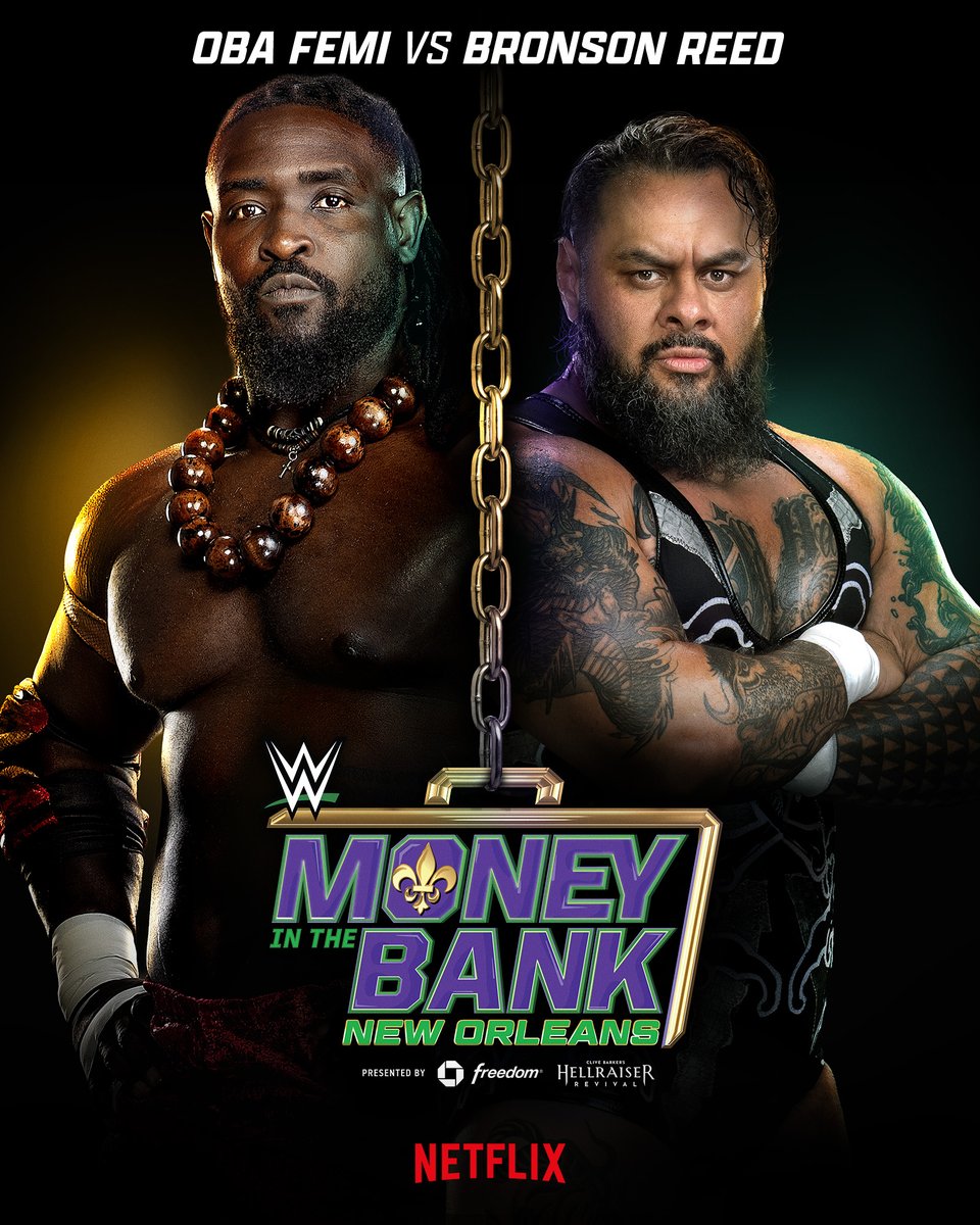 WWEAustralia's tweet photo. The contract is signed. ✍️

Bronson Reed vs. Oba Femi is OFFICIAL for #MITB! 🔥

🇦🇺 Tune in LIVE Sunday, 11 October at 9AM AEDT on @NetflixANZ. https://t.co/l4ur9uscQT