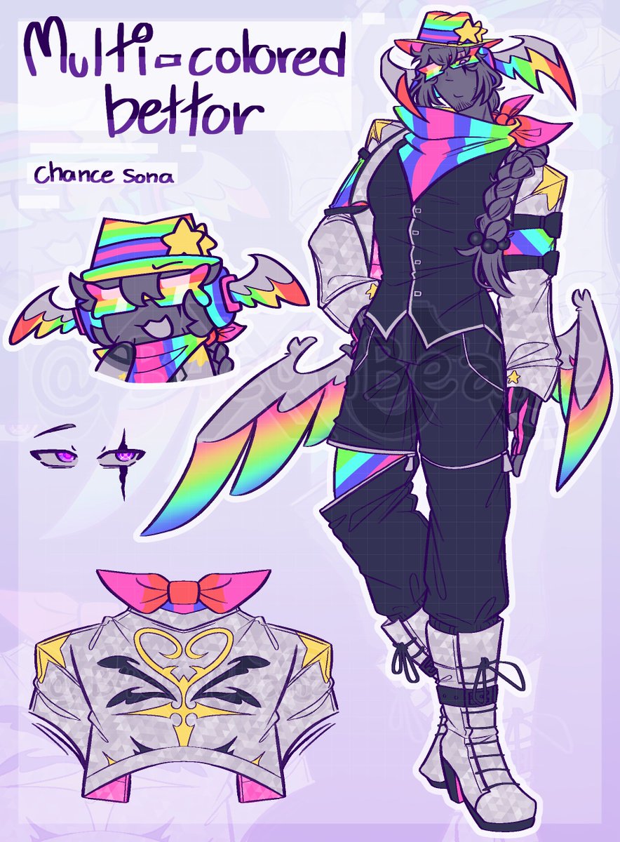B4c0nBeanz's tweet photo. My chance sona rahhh

✨️💜✨️🏳️‍🌈✨️💜✨️
#chance #taph #forsaken https://t.co/YJDnu279CL