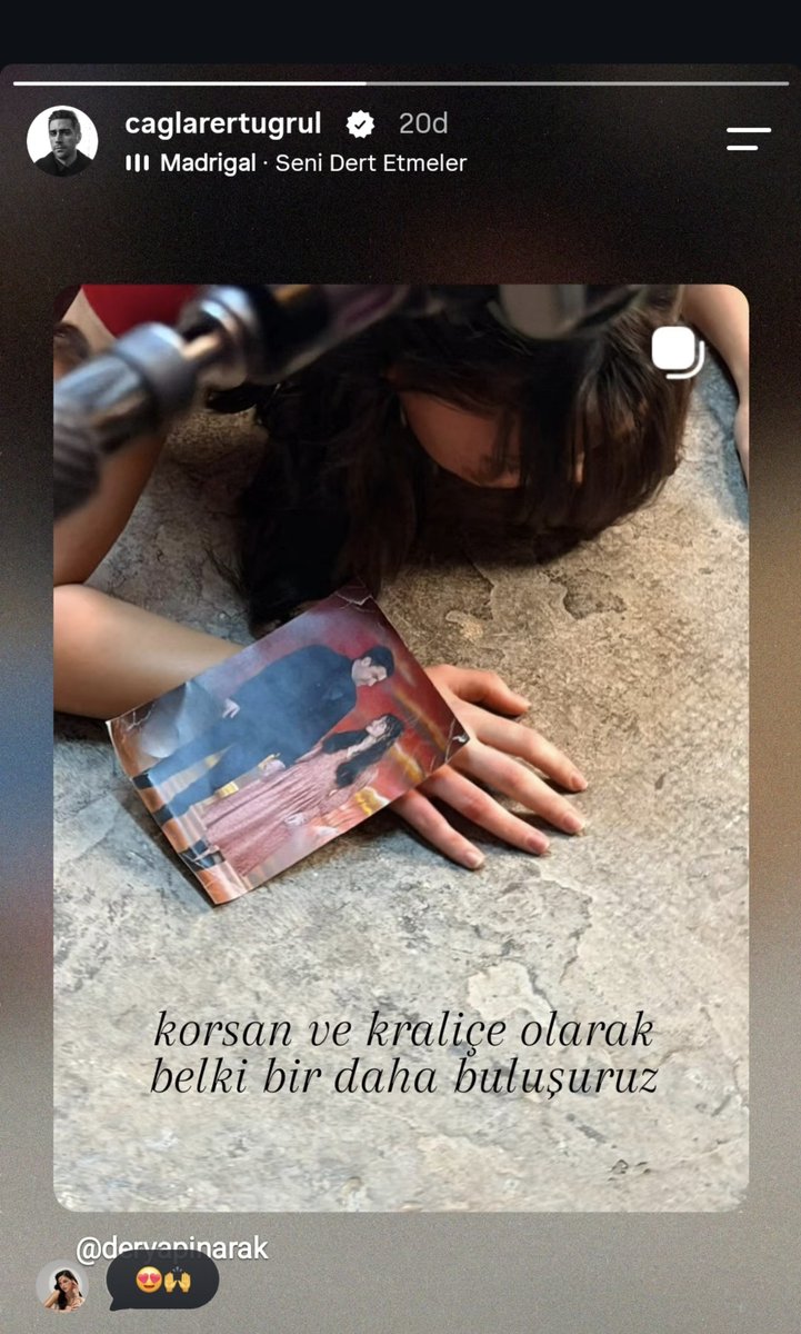 DiziciBagyan's tweet photo. Derya Pınar Ak, "Hoşça kal #Çirkin."

Çağlar Ertuğrul, "Korsan ve kraliçe olarak belki bir daha buluşuruz."

ÇİRKİN, bu hafta final yapıyor. https://t.co/oNfLqqcgVn