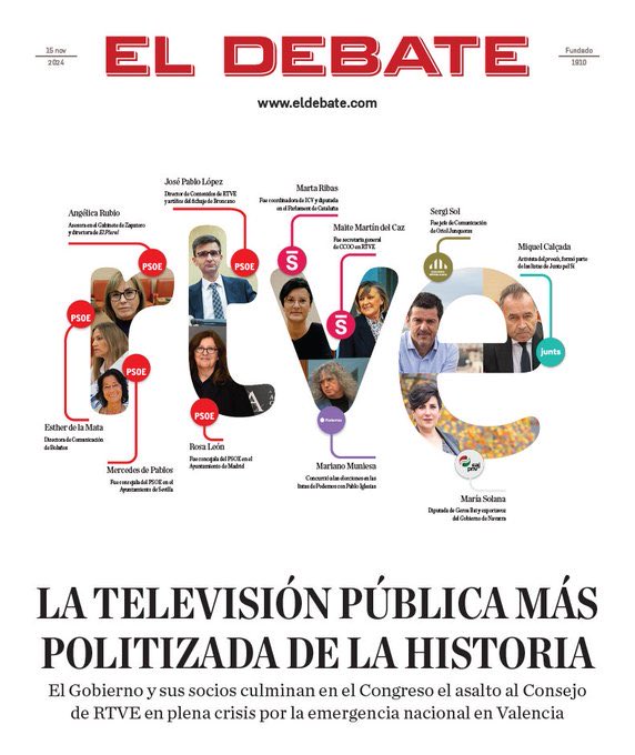 FreeWinston84's tweet photo. @KrisKombat @Subero78 No se trata de ser objetivo. Cada uno con sus ideas, pero con el dinero propio.
Lo que no debería ser es apropiarse de lo público para distribuir propaganda ideológica constantemente.
Te recuerdo que el día después de la Dana, esta panda estaban decidiendo directores. https://t.co/InaT95cNXa