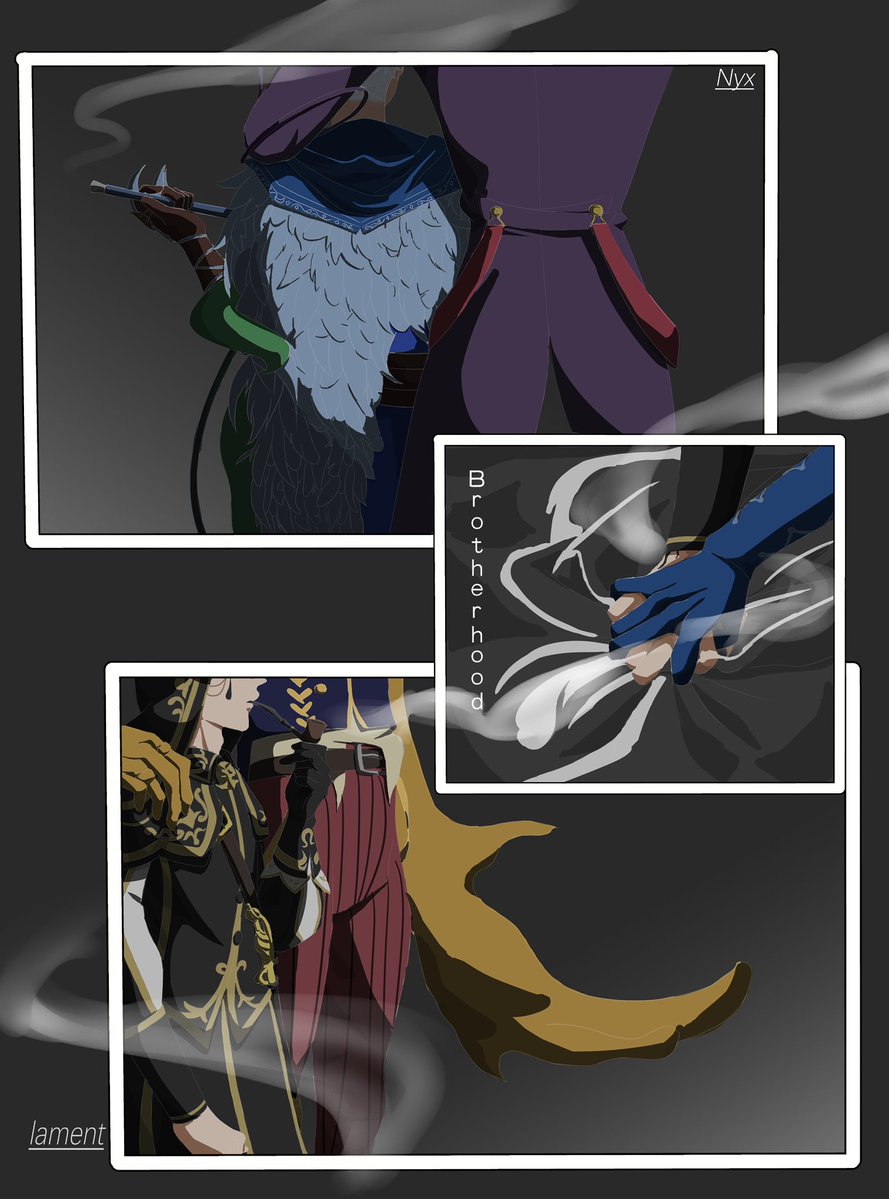 Carlos_Videl_'s tweet photo. ✂️🔮
『Nyx』

先发发，最近在画设计作业没什么时间修🥹 https://t.co/b4vXXUy6jI