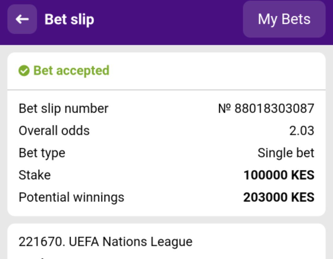 princejonah254's tweet photo. 2 clean odds

Stake high✅

Booking code:HMXPR

Get up to 16000 kes bonus on your first deposit when you create an account today

Register here👉https://t.co/QBge1ffHQ2

Promocode: REFORMER 

Download app:https://t.co/OF1UKHLjhl https://t.co/sVEJ7dLLOq